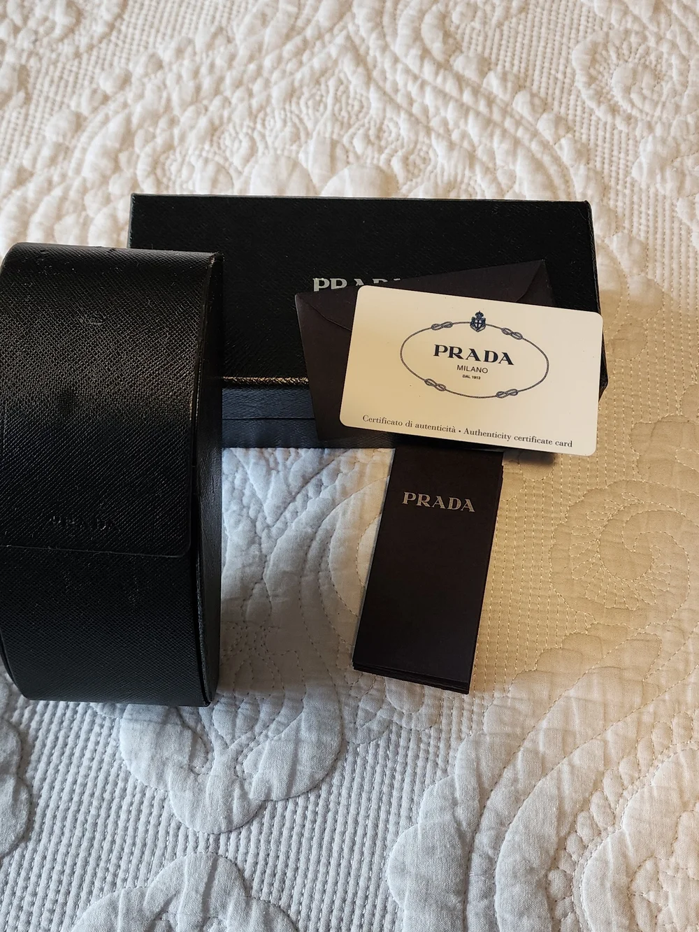 Prada Black Shield Sunglasses with Silver Frame